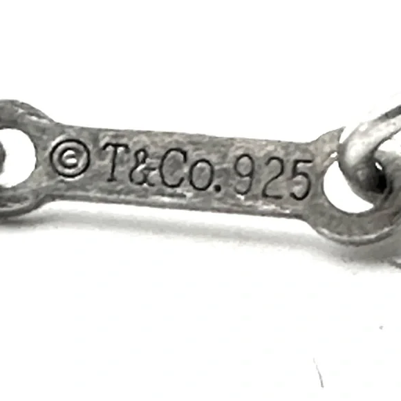 Tiffany & Co Paloma Picasso Silver Tenderness Double Heart Necklace - Picture 11 of 12